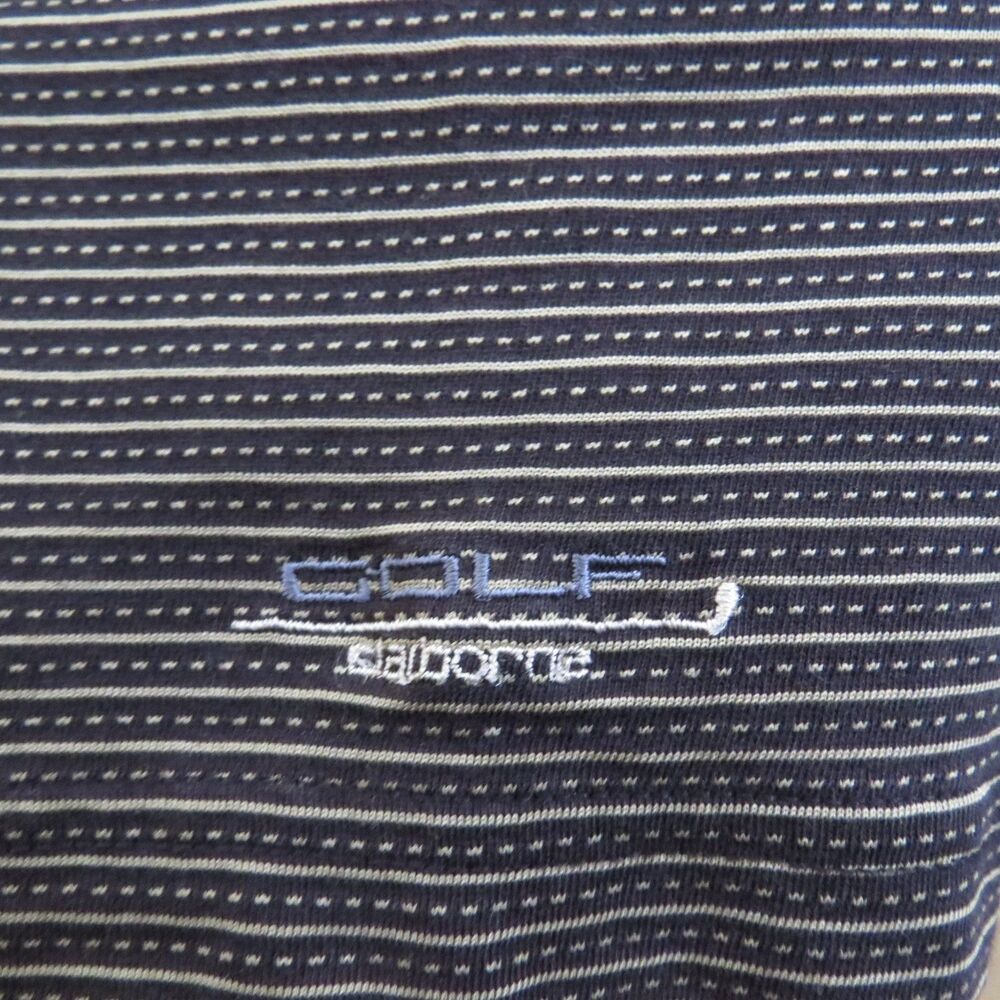 Claiborne Golf Men's Polo Pima Cotton Blend Brown/Tan  Medium  EUC - Picture 5 of 8